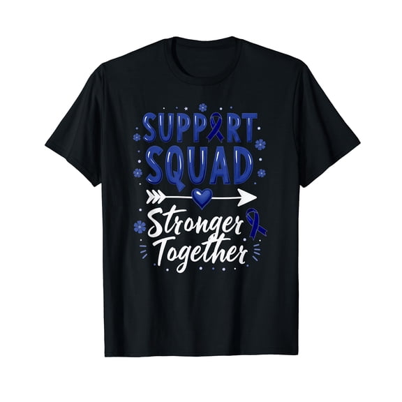 Support Squad Rectal Cancer Awareness T-Shirt