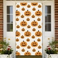 thumbnail image 2 of Spooky Halloween Night Polyester Door Curtain - 70.8x35.4 Inch Gothic Ghost Door Cover with Pumpkin & Black Cat Pattern, 2 of 5