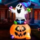 thumbnail image 1 of Fantasma inflable Joiedomi de 152 cm de altura para Halloween con luces LED, 1 of 7