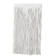 thumbnail image 2 of Boho Artifical Leather Long Wrap Waist Fringe Tassel Skirt Belt Bikini Fringe Belt Dress White, 2 of 8