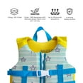 thumbnail image 3 of Soak Kids Swim Vest - Toddler Pool Floaties Adjustable Safety Strap Swimming Aids for Toddlers Children Float Swimsuit, Suitable for Age 1-6years/24-66lbs, 3 of 6