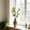 Yellow, variant on AURIGATE Artificial Butterfly Flower Stems, 31.5 Inch Fabric Fake Flower Picks for Home Garden Decor