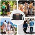thumbnail image 7 of FORMRS Mini Crossbody Bag for Women Adjustable Shoulder Rope Travel Casual Phone Purse, UFO with Hearts Pattern, 7 of 7