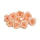 thumbnail image 1 of Nvzi 20 piezas de cabezas de flores de rosas artificiales, cabezas de flores de rosas artificiales de seda de 1,5 "-naranja, 1 of 5