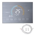 thumbnail image 1 of Controlador de temperatura, controlador de temperatura inteligente LCD Termostato LCD Suministros para el hogar Diseño de próxima generación, 1 of 8