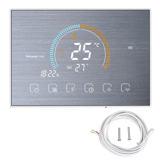 Controlador de temperatura, controlador de temperatura inteligente LCD Termostato LCD Suministros para el hogar Diseño de próxima generación