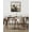 Brown, variant on Kate and Laurel Sylvie Western Cowboy Horseback Ranch Abstract Neutral 1 Framed Canvas Wall Art by The Creative Bunch Studio, 30x30 Natural, Modern Abstract Cowboy Art for Wall