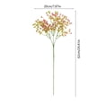 thumbnail image 3 of Capullos de Flores Artificiales de Larga Duración para Rellenar Jarrones – Suministros de Plástico para Arreglos Florales para El Hogar, Bodas y Decoración de Mesas de Eventos – Varillas Flexibles co, 3 of 6