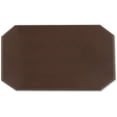 thumbnail image 2 of Dacasso Brown 17 x 12 Leatherette Cut Corner Placemat, 2 of 2