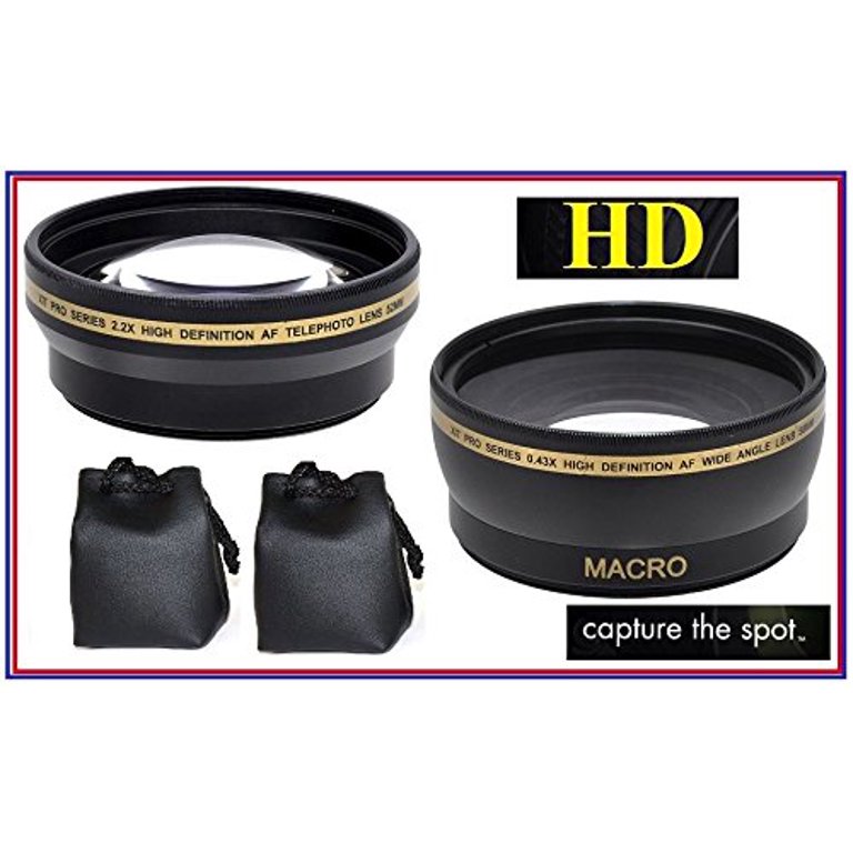 deco gear pro series 2.2 x telephoto lens