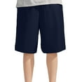 thumbnail image 3 of RMGVDSD Boys Relaxed Fit Shorts Boy's Summer Thin Style Elastic Waist Pull On Jogger Shorts Kids Casual School Uniform Shorts With Pockets 13-14 Years/Navy, 3 of 5