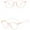 Pink, variant on Sunglasses for Women Pc Trendy Designer Mirrored UV400 Protection Sun Glasses Yellow One Size