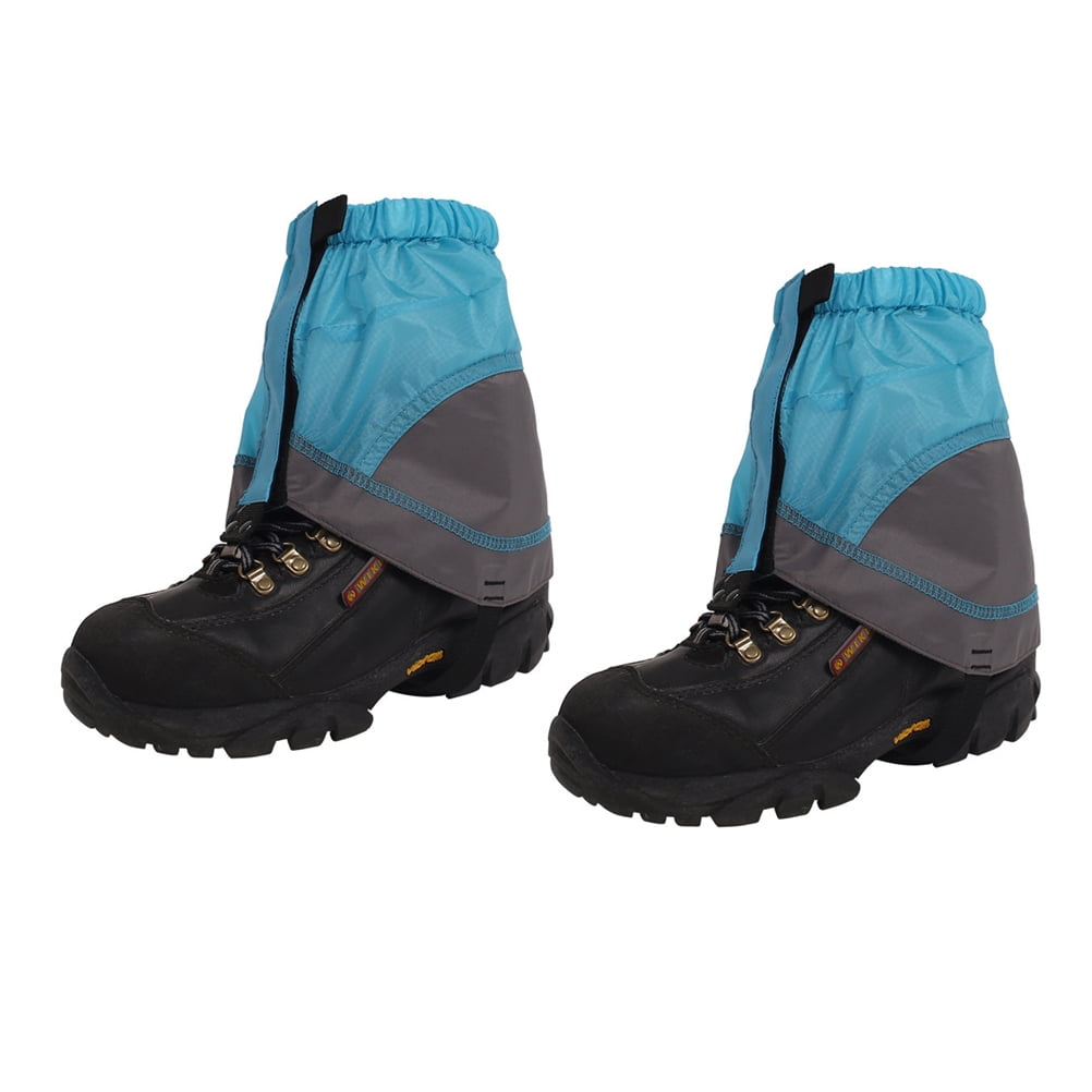 1 Pair Gaiters Lightweight Waterproof Ankle Gaiters Shoes Cover for