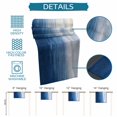 thumbnail image 6 of Blue Beach Coastal Cotton Linen Rectangle Table Runners 13"x60", Summer Ocean Nautical Seaside Coffee Table Runner Dresser Scarves Luxury Table Runners for Wedding Party Banquet Dinner Decor, 6 of 8