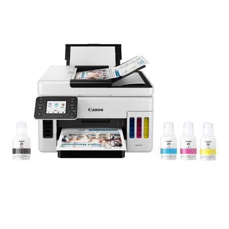 UPC: 0013803352856 | MAXIFY GX6021 – MegaTank Wireless Inkjet Printer with Print  Copy  Scan