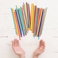 thumbnail image 2 of 150pcs Drum Sticks Percussion Instruments Music Sticks Rhythm Sticks Kids Instruments, 2 of 9