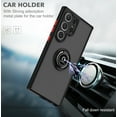 thumbnail image 3 of For Samsung Galaxy S23/S22 Ultra/Plus Shockproof Magnetic Ring Kickstand Case, 3 of 17