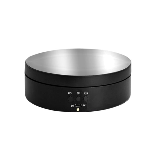 10/3kg Smart Rotating Display Stand 360 Degree USB Mirror/Frosted Turntable Swivel Base Bracket For Photography Video Shooting ,Silent and Smooth Operation