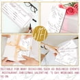 thumbnail image 4 of Paper Gift Card Invitation Cards for Birthday Wedding Party Rectangle Word 170x85mm 40pcs/set for making, 4 of 7