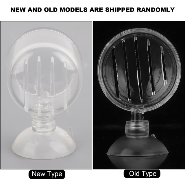 Transparent Aquarium Red Feeder Suction Cup Fish Feeding Cup Container Accessory Automatic Feeders Fish Feeder