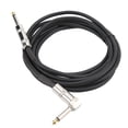 thumbnail image 4 of Cable de guitarra de ángulo recto a cable recto de audio AMP de 6,35 mm para tocar en escenario profesional 10 pi, 4 of 12
