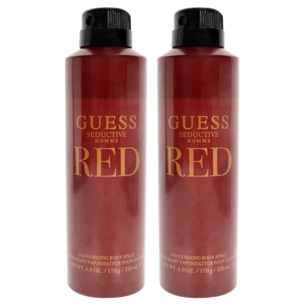 Perfume Guess Seductive Homme Red para hombre, 177 ml, paquete de 2