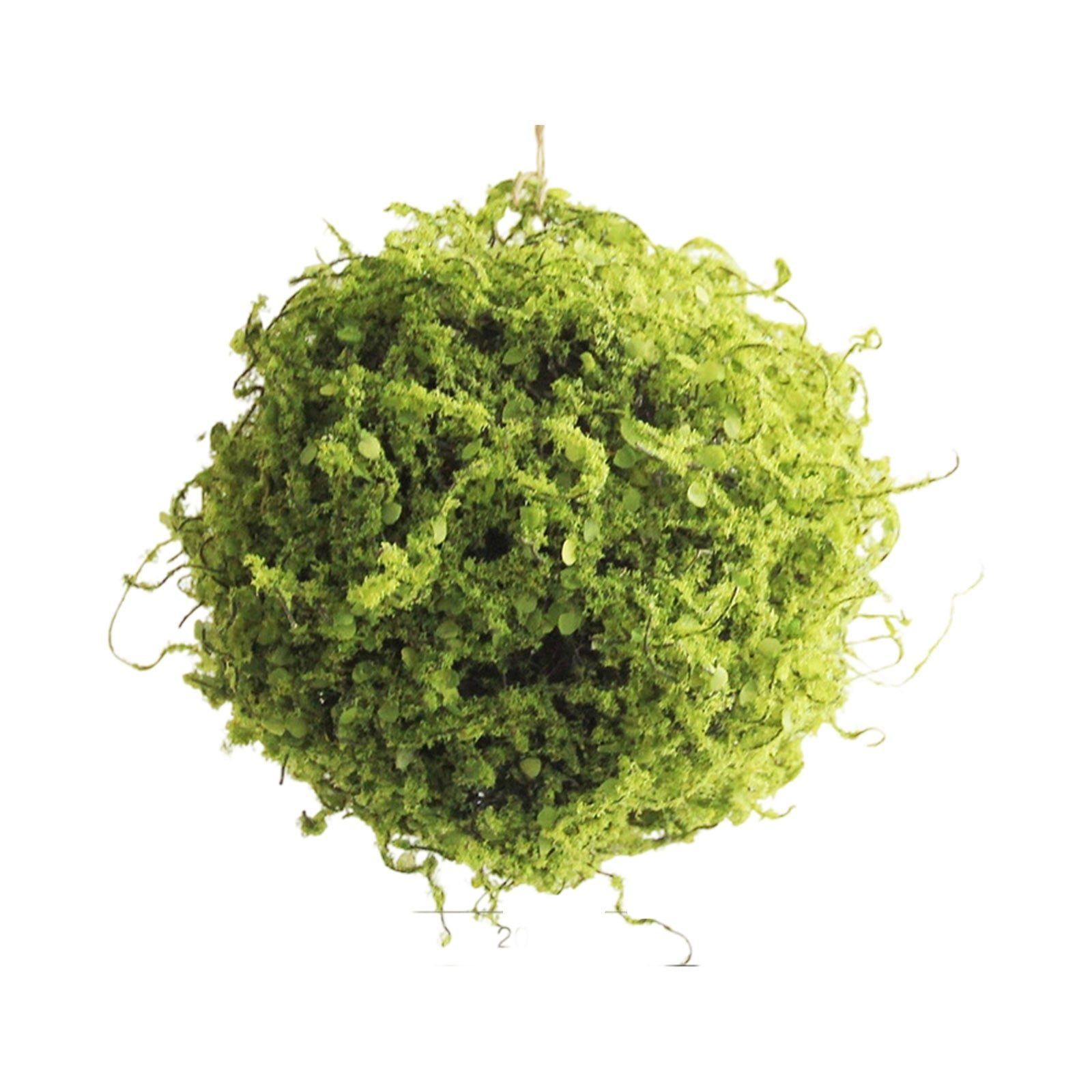 7.8 Inch Artificial Moss Topiary Balls, Large Handmade Greenery Balls for Outdoor Decor, Garden, Patio, Wedding Centerpieces, and Indoor Home Party Displays