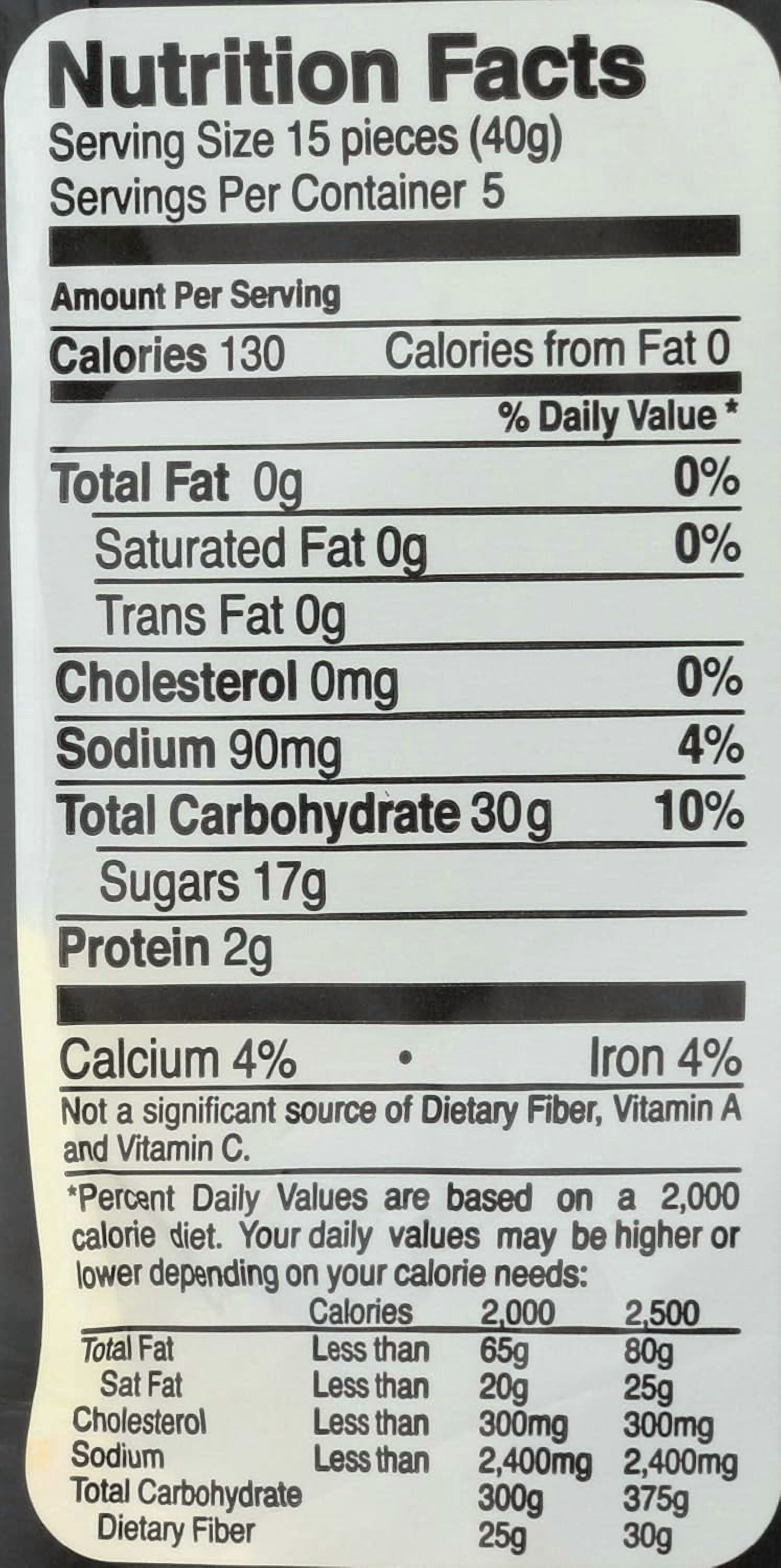 Panda All Natural Soft Licorice 7 oz Pack of 4