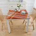 thumbnail image 3 of nygtbtfer Orange Red Table Cloth Thanksgiving Round Tablecloth Fall Tablecloth for Parties Dining Table Living Room Kitchen Decor, 3 of 7
