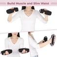 thumbnail image 6 of Dumbbell Hand Weight Set of 2, Adjustable Dumbbell Walking Hand Weight Sets with Hand Strap for Running, Jogging, Physical Therapy for Women and Men. 2lbs / 0.9kg, 6 of 6