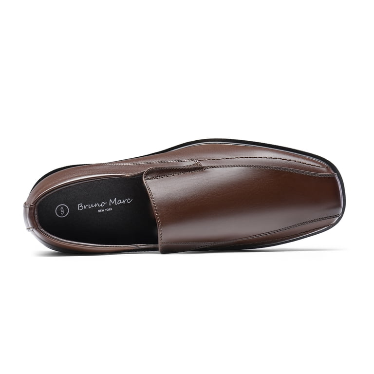 Bruno Marc Men's Leather Lined Dress Loafers Shoes Wide Width Bruno Marc Men's Leather Lined Dress Loafers Shoes Wide Width