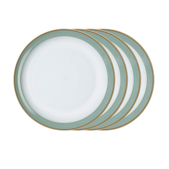 Denby Regency Green Set of 4 Dinner Plate Set, One size