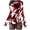 Brick Red, variant on Tshirts for Women Slim Fit Halloween Print Long Sleeved Crew Neck T Shirt Clothes