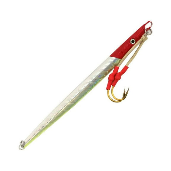 Knife Jigs 7oz Model LF50 Red/Silver 10pcs