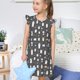 thumbnail image 4 of Balery Lovely Penguin Camisón de princesa para niñas, pijama de algodón con mangas abullonadas, suave y bonito.-Medium, 4 of 6
