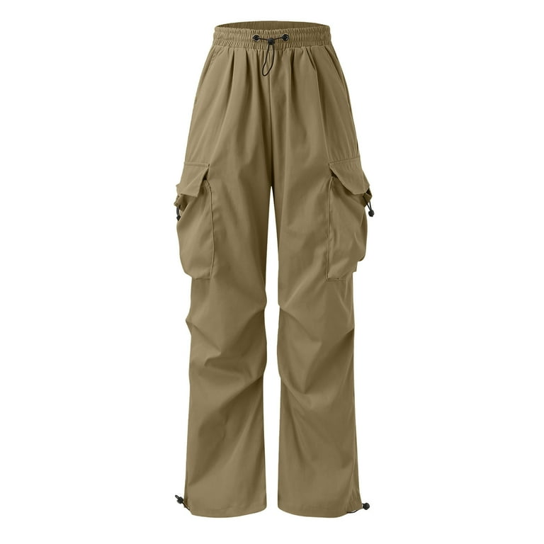 【AAKE】SAFARI PARACHUTE CARGO PT NIEWTR Men's Baggy Cargo Parachute Pants Trendy Casual