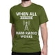 thumbnail image 5 of Camiseta de radioaficionado con humor para hombre y mujer, de algodón puro, divertida, de cuello redondo, de manga corta, ideal como regalo., 5 of 6