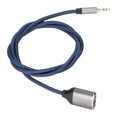 thumbnail image 4 of Cable De Extensión Para Auriculares, Cable Divisor De Audio Establo Conveniente Para PC Para Computadoras Portátiles Para Teléfonos Móviles, 4 of 8