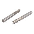 thumbnail image 1 of Diámetro de corte 5/16" 4 fluatas ranuras 4 ranuras en espiral Cortador de Mango recto HSS-AL FINAL Molino Taladro de Metal 2pcs, 1 of 3