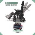 thumbnail image 4 of ComfyGO Electric Wheelchair, Folding Lightweight Wheelchairs, Motorized Wheel Chair, 286 Lbs Max Capacity, 18-Inch Seat, 4 of 5