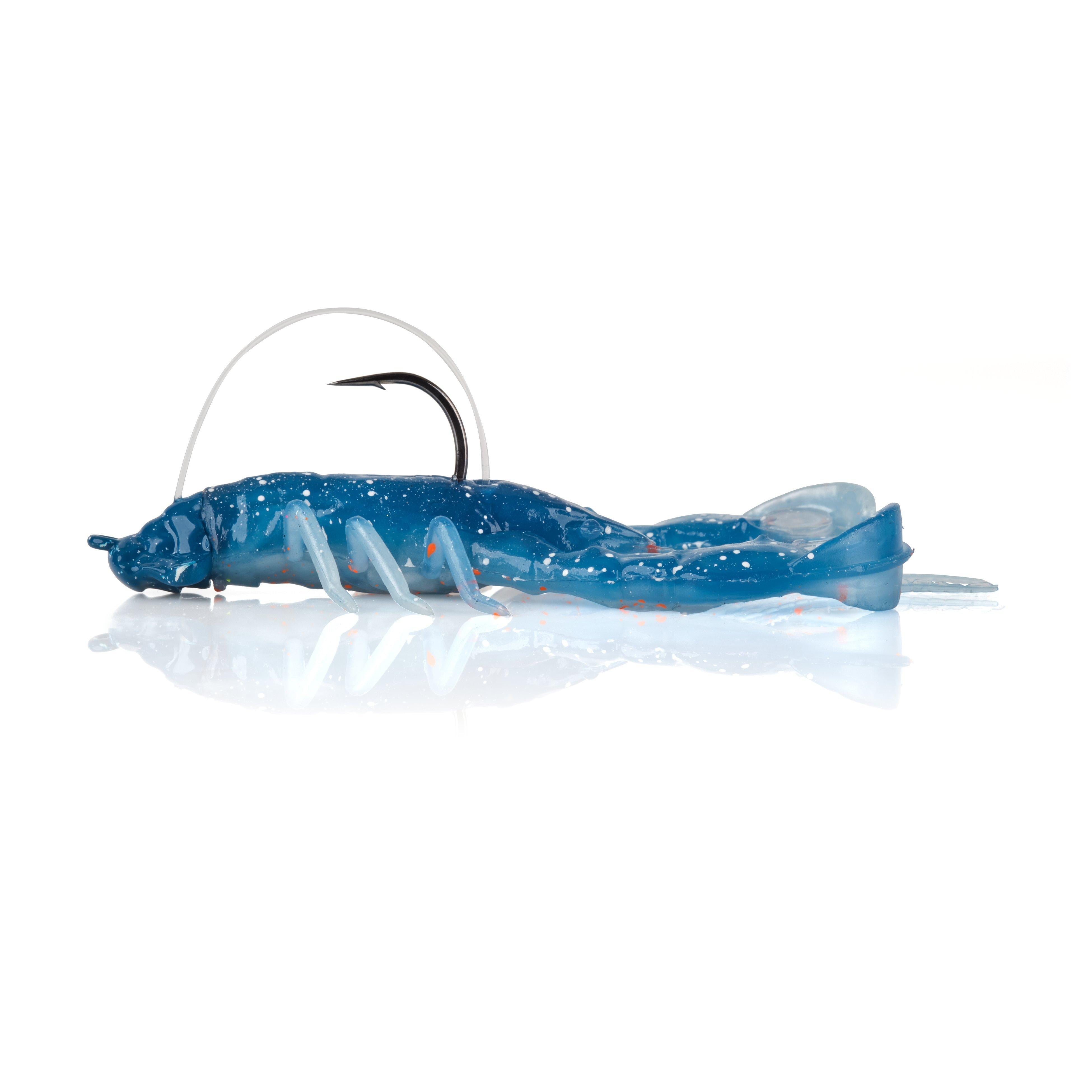 Berkley PowerBait® Clatter Craw, 3.5 in, Blue Malt