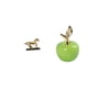 thumbnail image 1 of Figura de caballo,Figura coleccionable de caballo en miniatura,Adorno de caballo de resina,estatua de animal,decoración para el hogar,Estatua,Estatua de fruta artificial Escultura Artesanías, 1 of 8