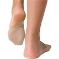 thumbnail image 6 of Women's 6 Pairs Non-Skid Toe Topper No Show Liner Socks, 6 of 6