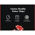 thumbnail image 3 of HEITOK Poker Chip Set Texas Holdem Style - 11.5g Chips, 2 Decks, 5 Dice - 300 Piece, 3 of 6