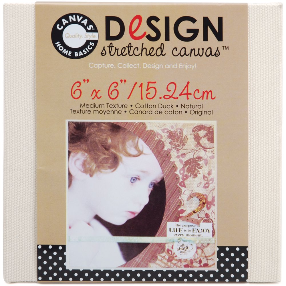 Canvas Corp Stretched Canvas, 6" x 6"