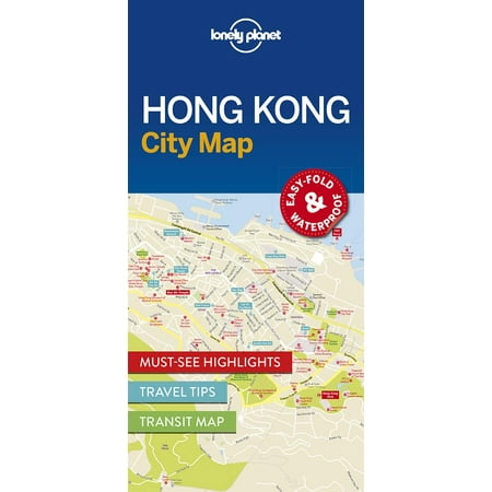 Hong kong city map - folded map: 9781786574121
