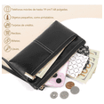 thumbnail image 3 of Tarjetero Mujer Carteras De Dama Carteras De Mujer Xtellar Negro, 3 of 3