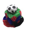 thumbnail image 1 of SUNSIOM Football Hat for Adult Contrast Color Soft Comfortable Wool Cap Funny Headgear for Bars, Masquerade Parties, 1 of 6