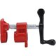 thumbnail image 2 of Pipe Clamp Hand Crank Handle Woodworking Cast Iron Tool Hose Clamp (red) (1pcs), 2 of 5