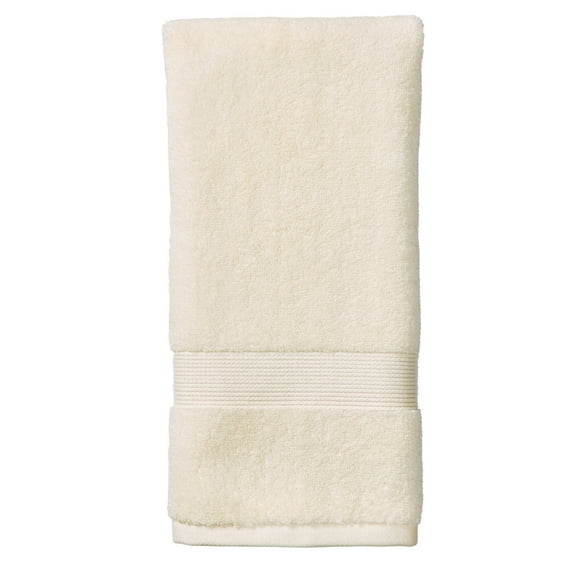 Better Homes & Gardens Signature Soft Solid Cotton Hand Towel, Vanilla Dream